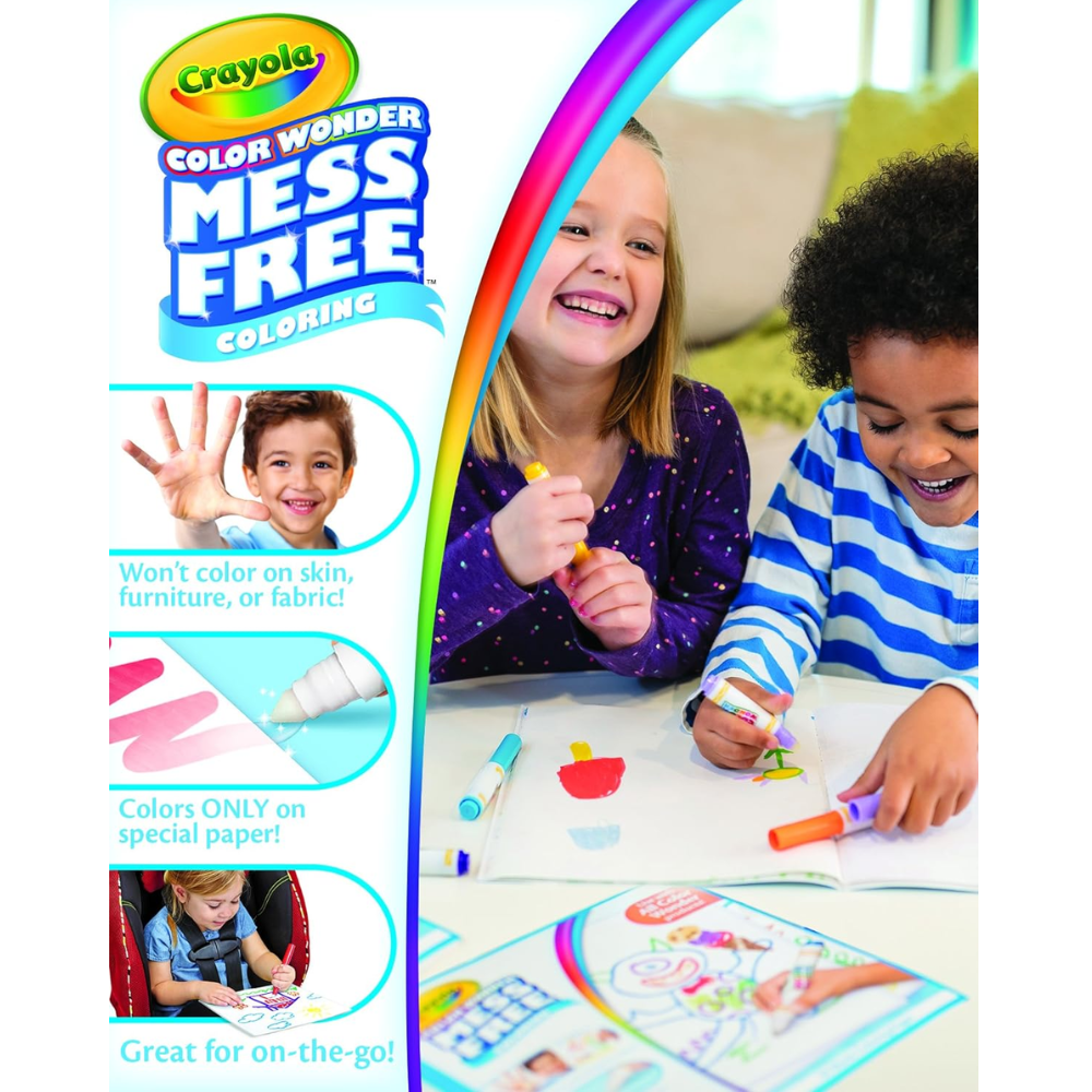 Crayola Color wonder Refill Book 30 Pages 75-2479 thumbnail