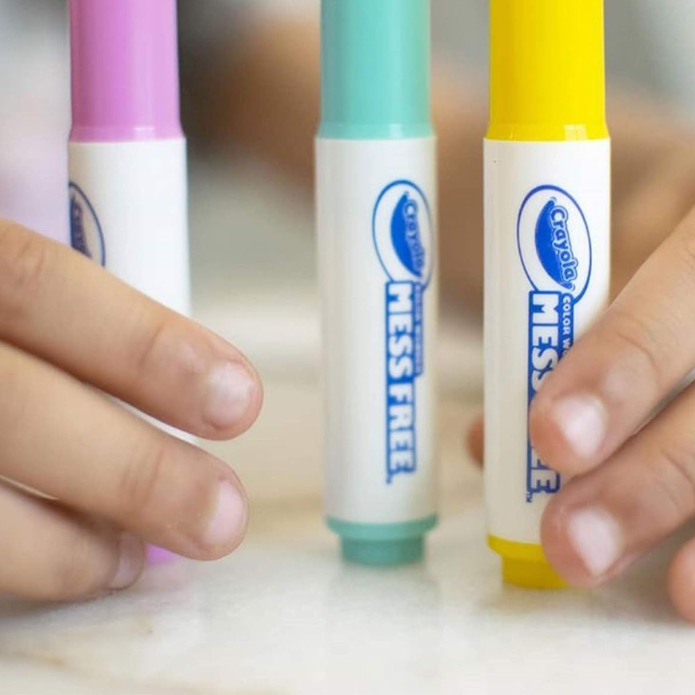 Crayola color wonder mess free coloring 10 classic markers 75-2471 thumbnail