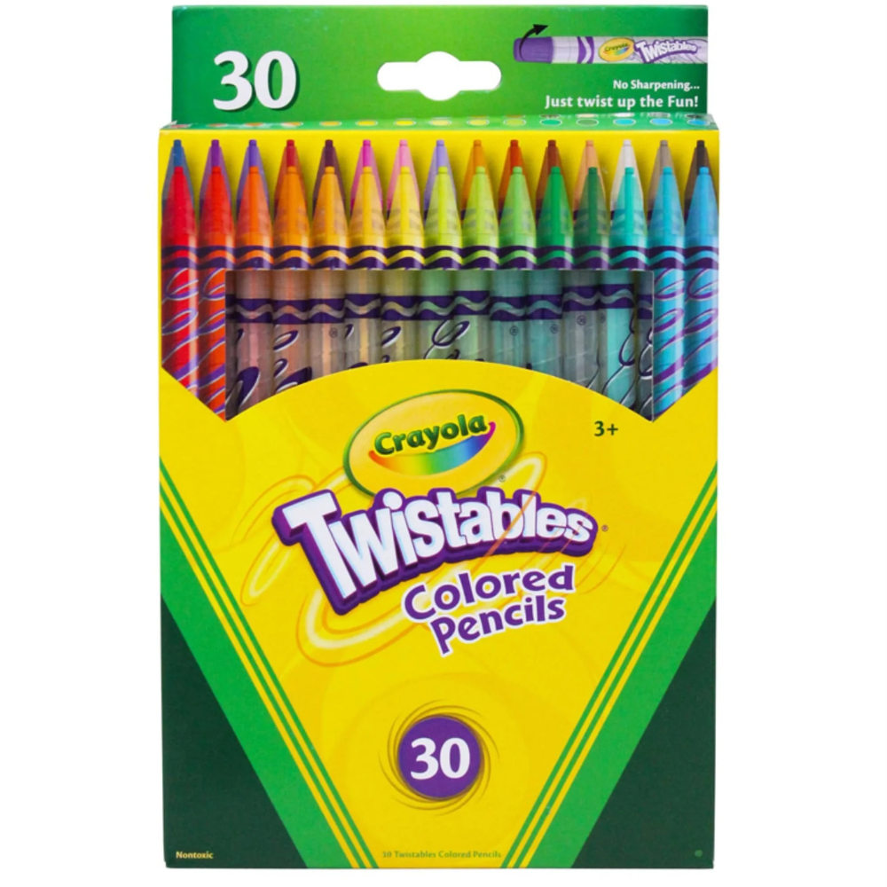 CRAYOLA TWISTABLES COLORED PENCILS 68-7409 thumbnail