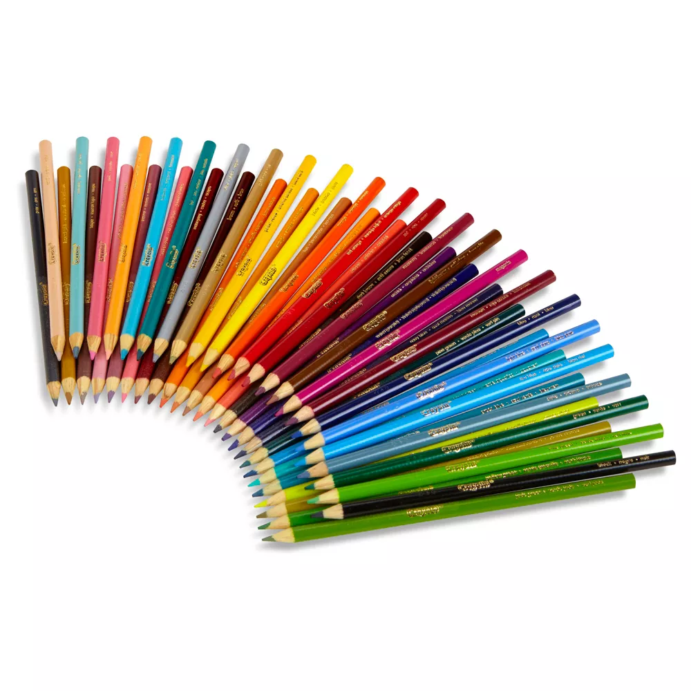 Crayola Long Coloured Colouring Pencils Pencil 50 68-4050 thumbnail