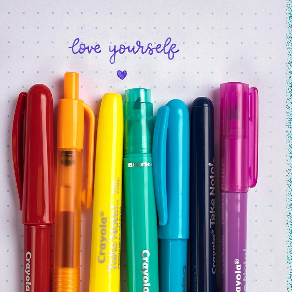 Crayola Colored Gel Pens Washable Pens 24 Count.  58-6603 thumbnail