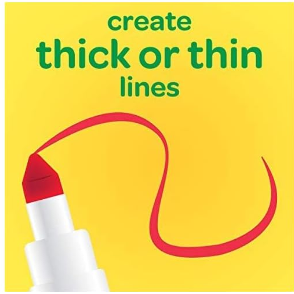 Crayola Super Tips Marker Set 100ct 58-5100 thumbnail