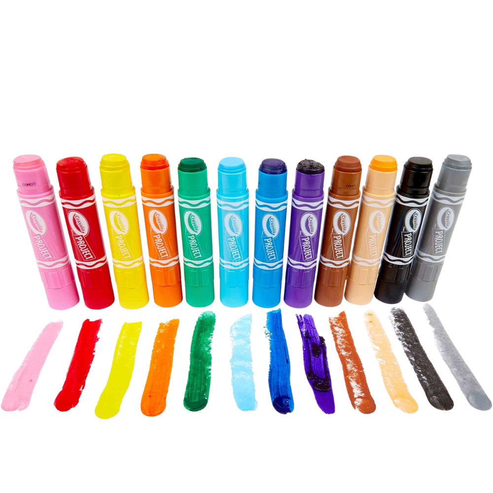 Crayola Quick Dry Paint Sticks  Paint Set  12 Count 54-1075 thumbnail