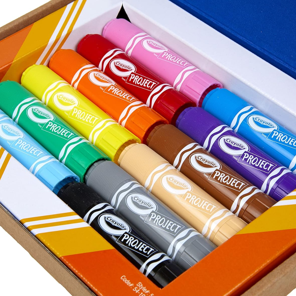 Crayola Quick Dry Paint Sticks  Paint Set  12 Count 54-1075 thumbnail