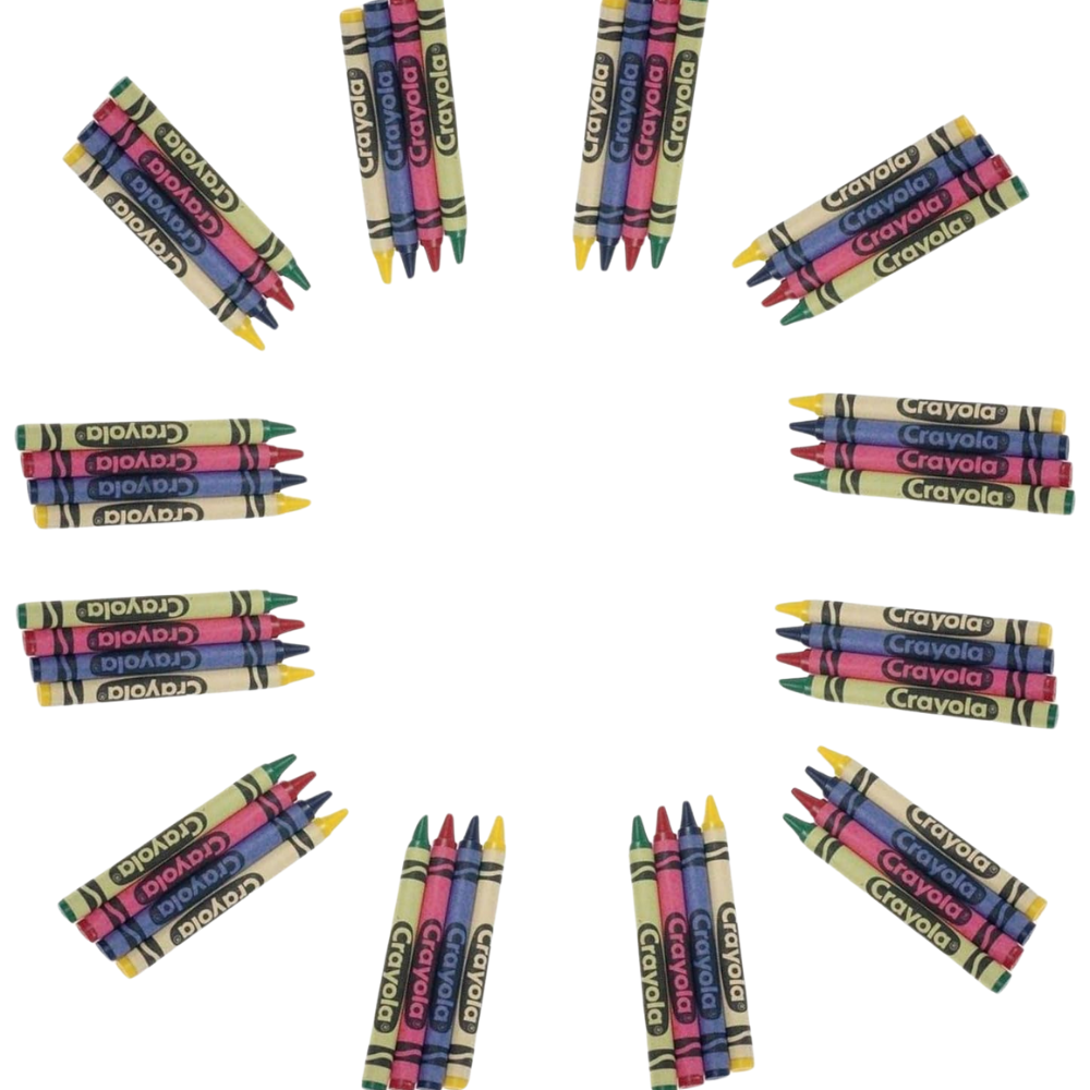 Crayola 4 Pack Full size Crayons 52-1341 thumbnail