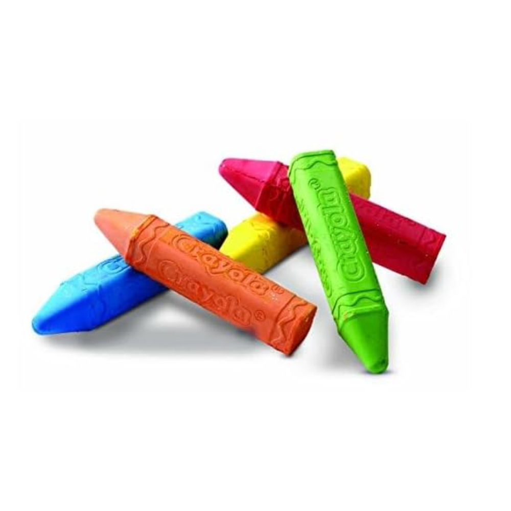 Crayola Box of 24 Sidewalk Washable CHALK 51-2024 thumbnail