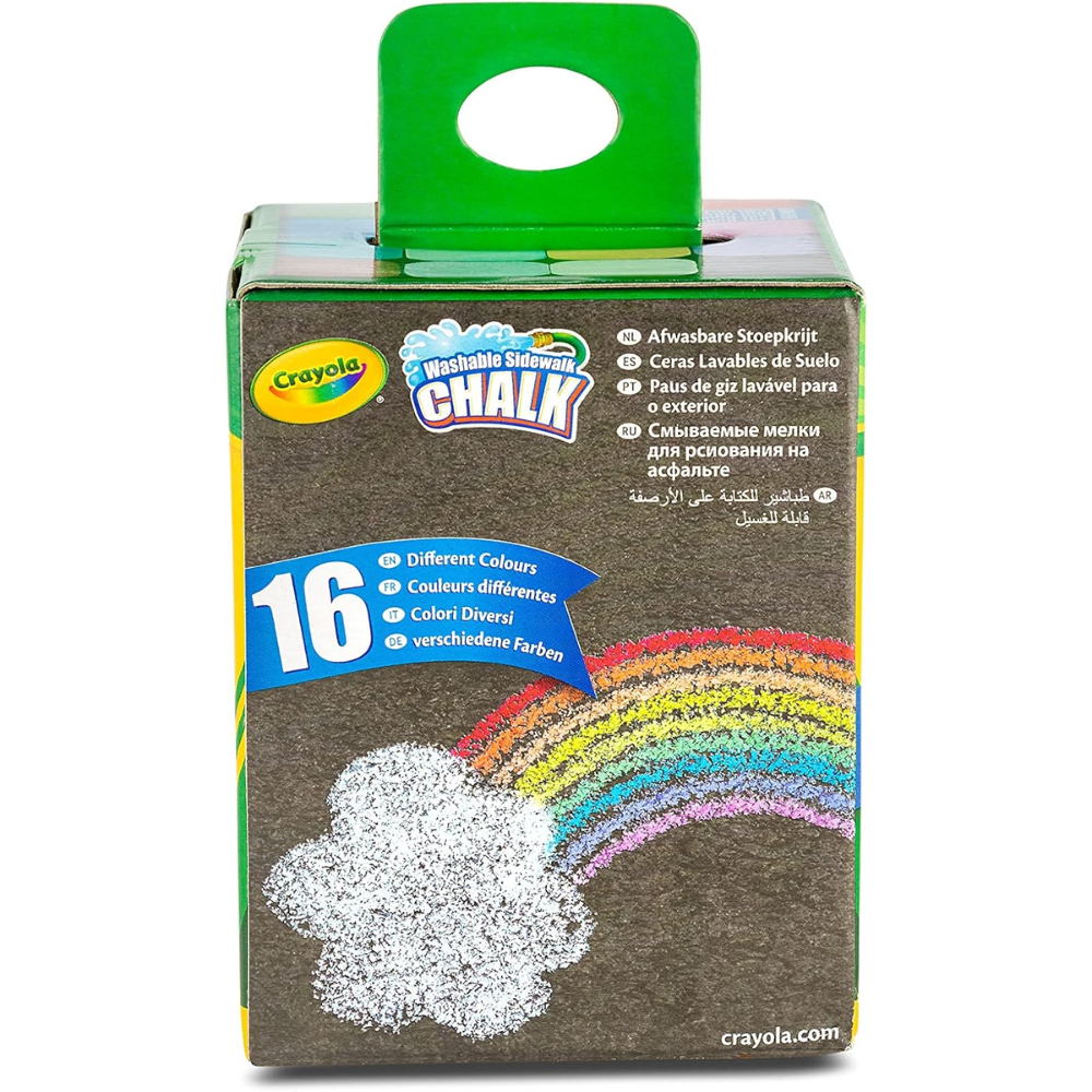 Crayola Sidewalk Chalk, Bucket of 16 51-2016 thumbnail