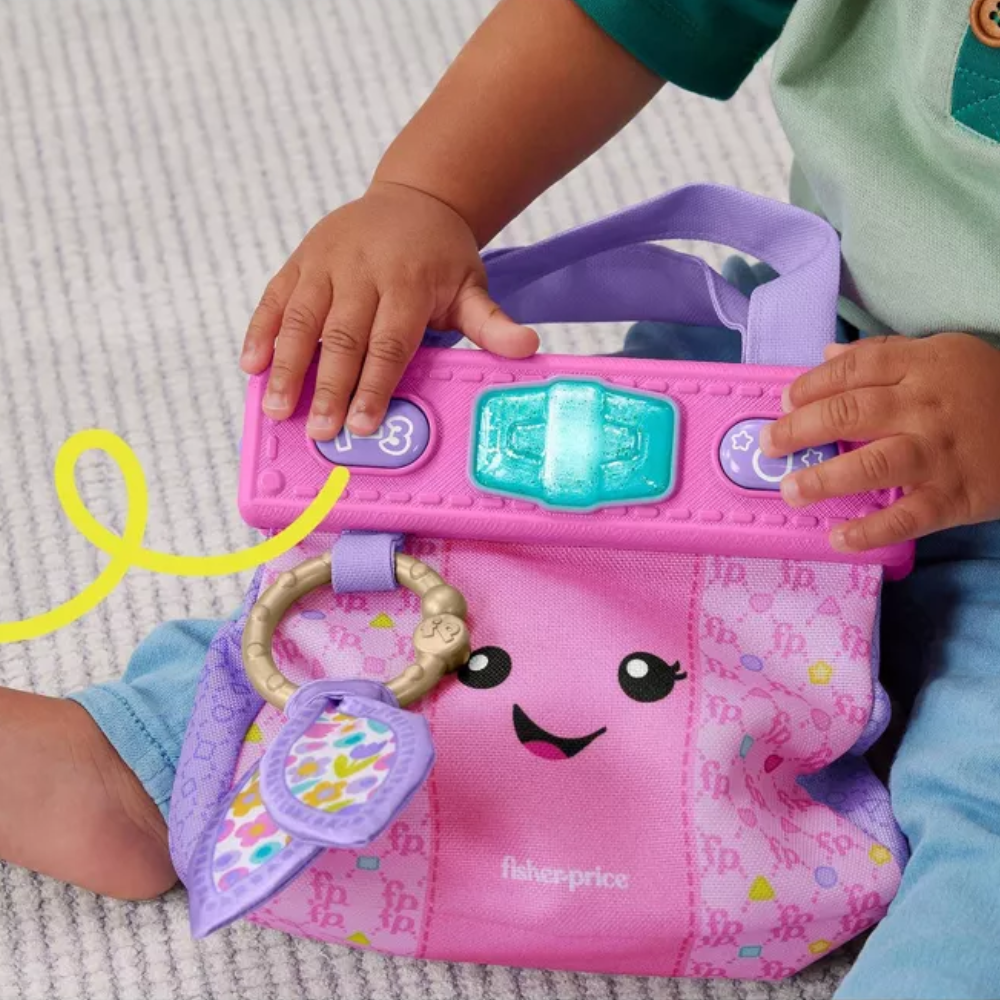 Fisher-Price Baby Learning Toy Laugh & Learn Purse HTW89 thumbnail