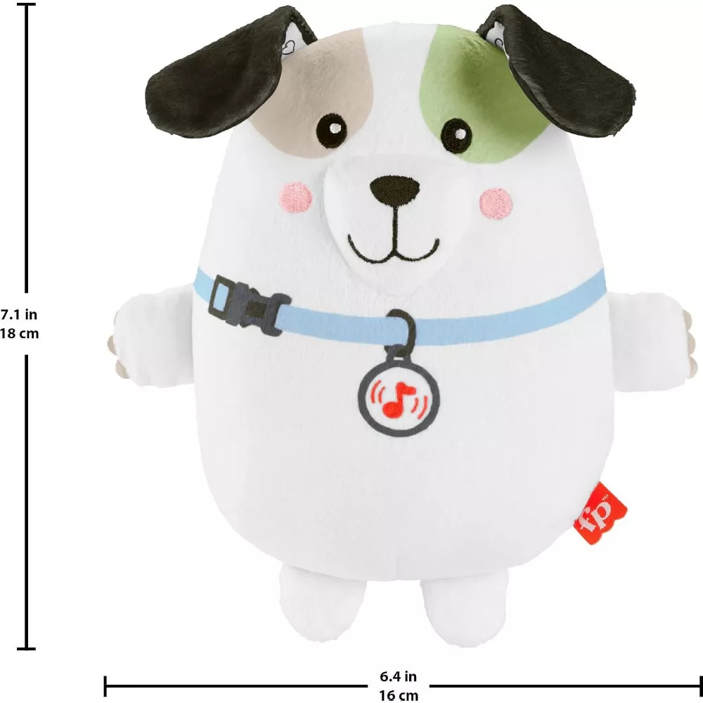Fisher-Price Baby Toy Calming Vibes Puppy Soother Plush HTJ68 thumbnail