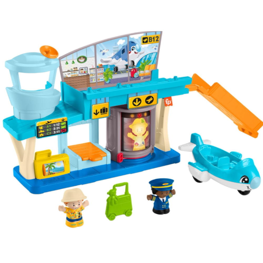Fisher-Price Little People Everyday Adventures Airport HTJ26 thumbnail