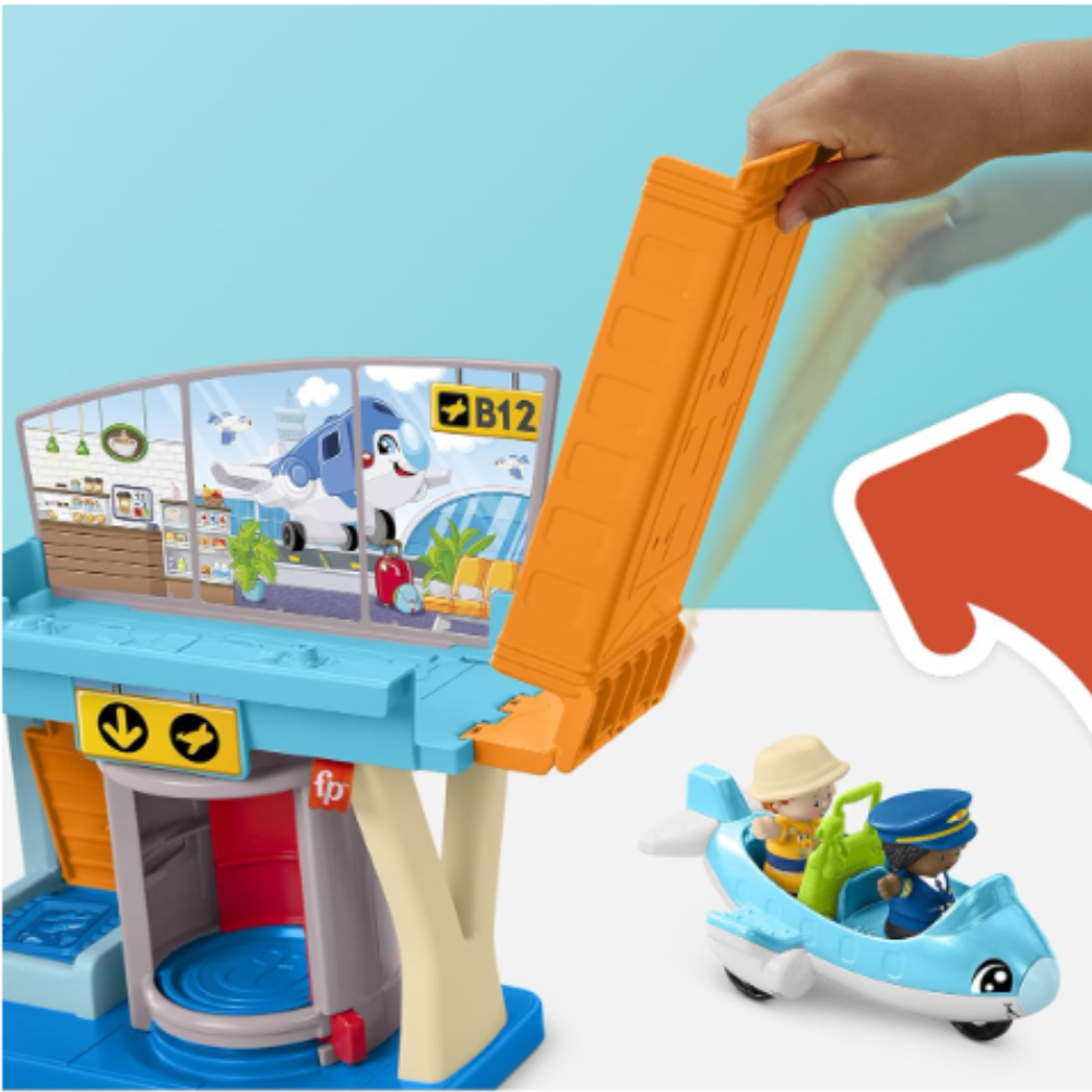 Fisher-Price Little People Everyday Adventures Airport HTJ26 thumbnail