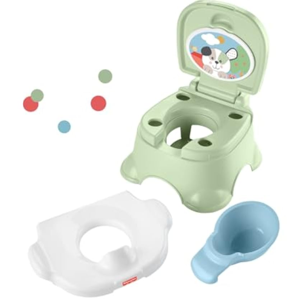 Fisher-Price Toddler Toilet 3-in-1 Puppy Perfection Potty Training Seat thumbnail