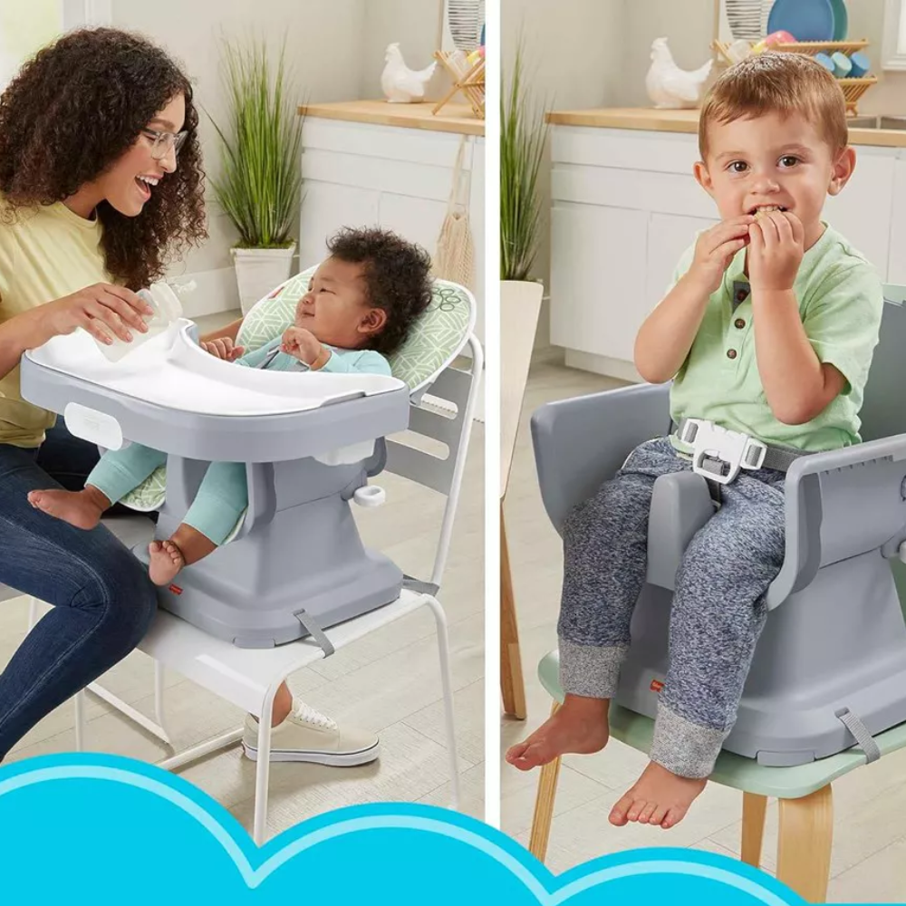Fisher-Price SpaceSaver Simple Clean High Chair HNX50 thumbnail