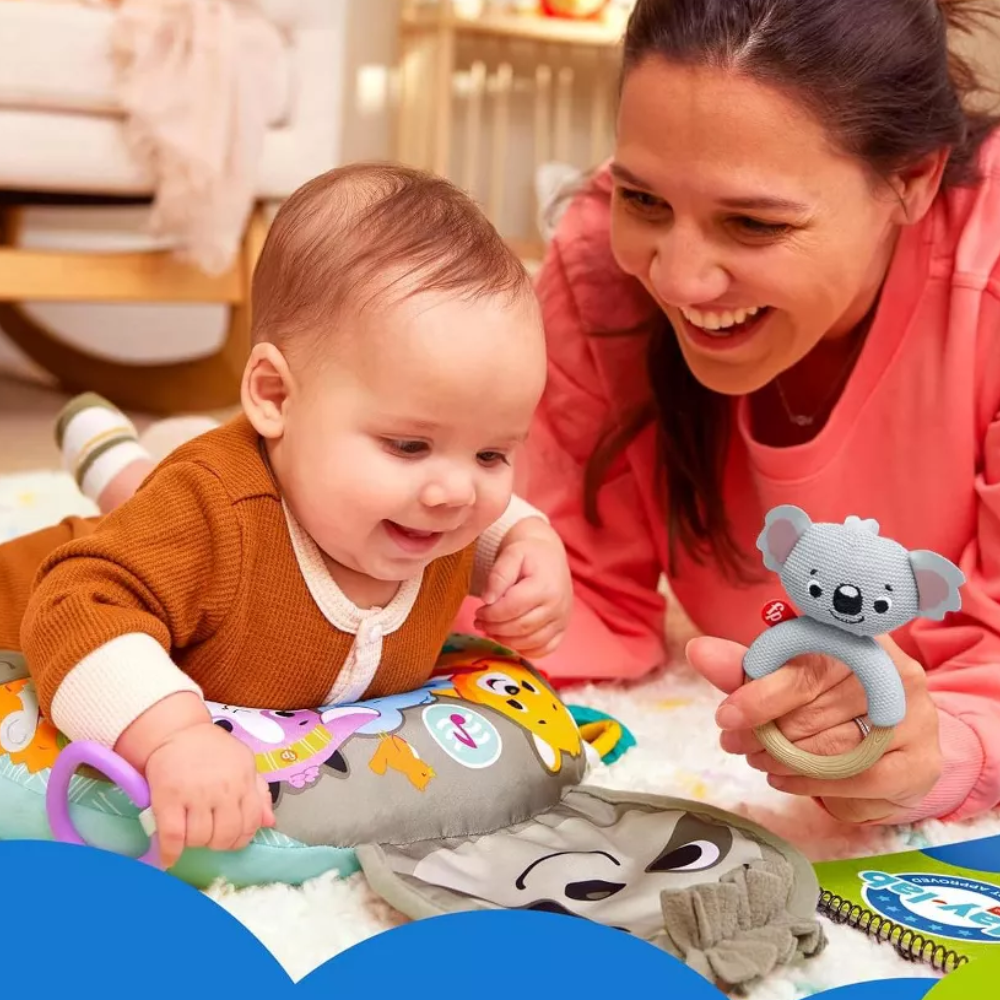 Fisher-Price Baby Play Kit Let’s Try Tummy Time Gift Set HNT99 thumbnail