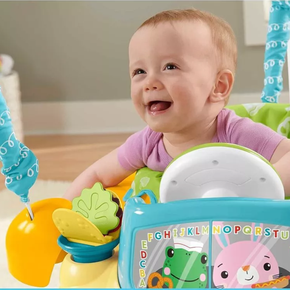 Fisher-Price 2-in-1 Servin Up Fun Jumperoo HBX70 thumbnail