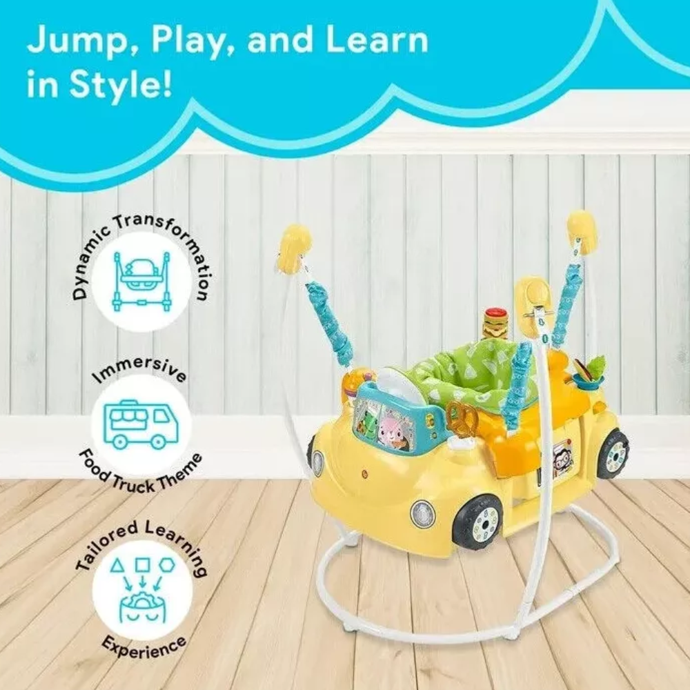 Fisher-Price 2-in-1 Servin Up Fun Jumperoo HBX70 thumbnail