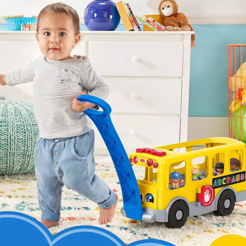Fisher-Price Little People Big Yellow School Bus thumbnail