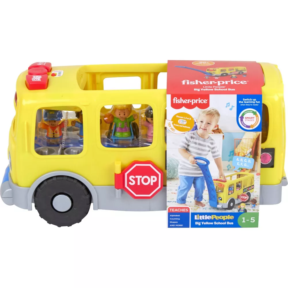 Fisher-Price Little People Big Yellow School Bus thumbnail