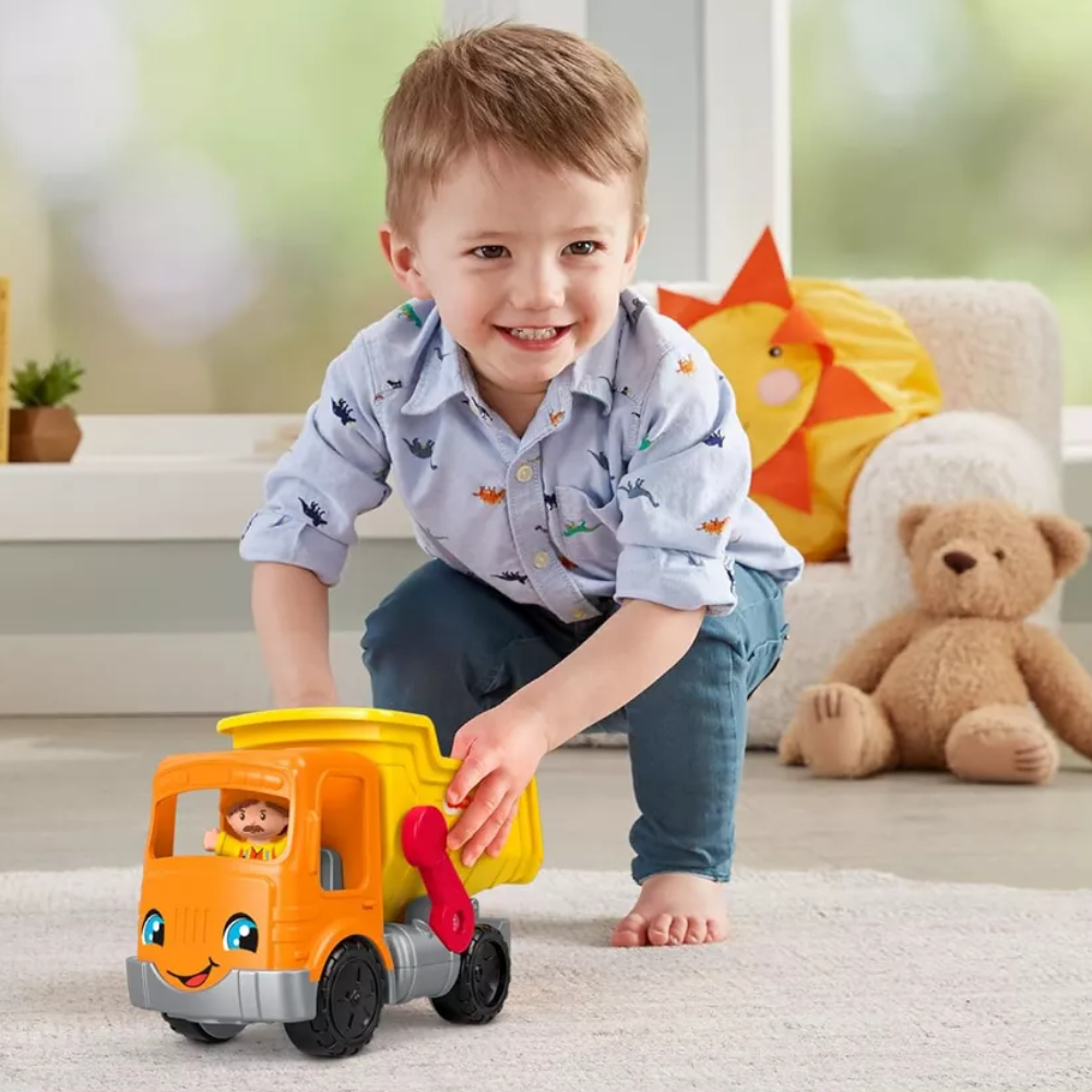 Fisher-Price Little People Work Together Dump Truck, thumbnail