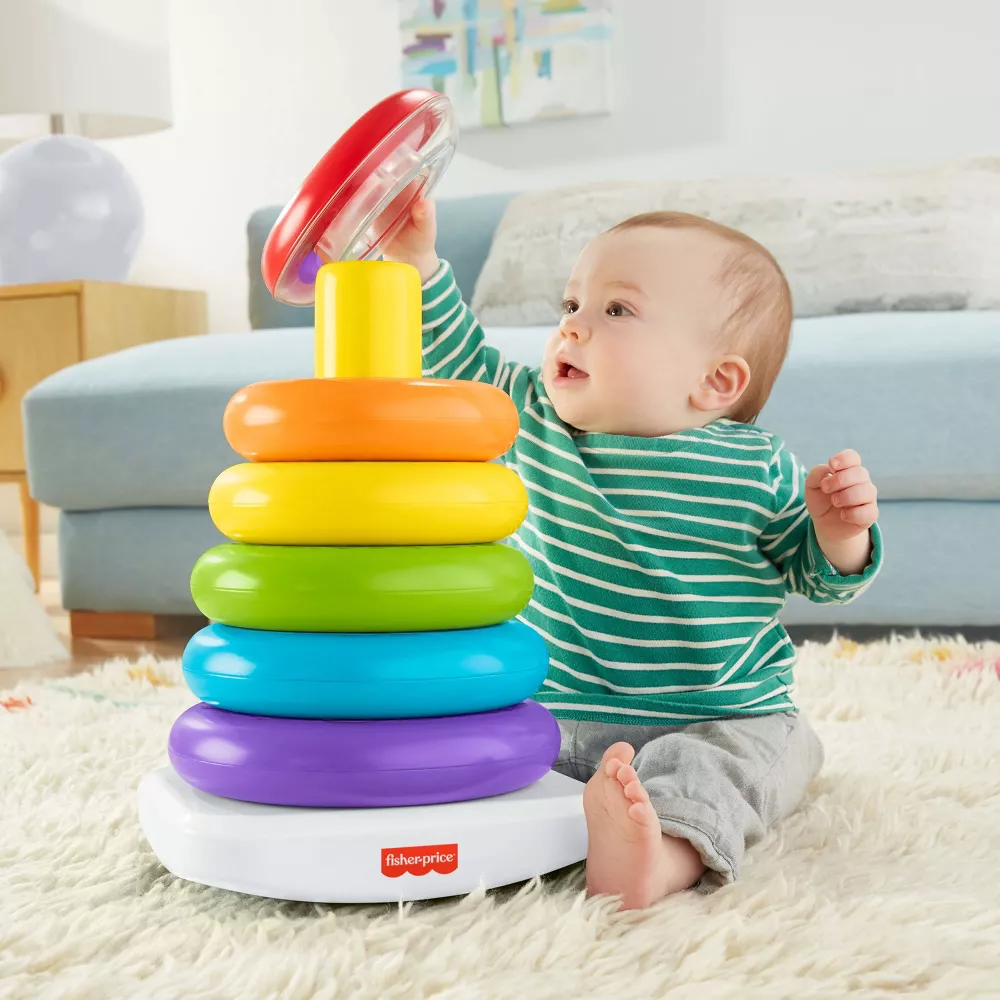 Fisher-Price Giant Rock-a-Stack Multi GJW15 thumbnail