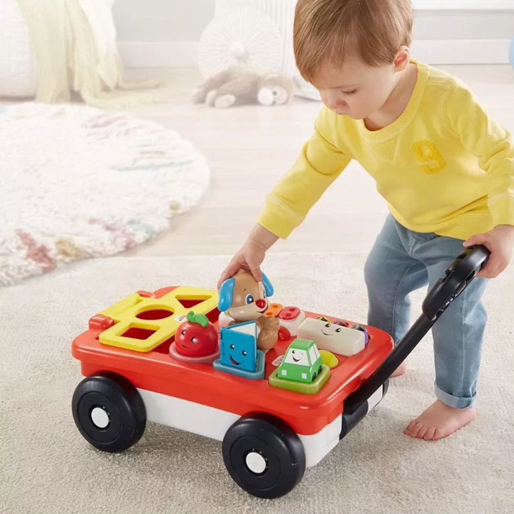 GLK15 Fisher-Price Laugh & Learn Pull & Play Learning Wagon thumbnail