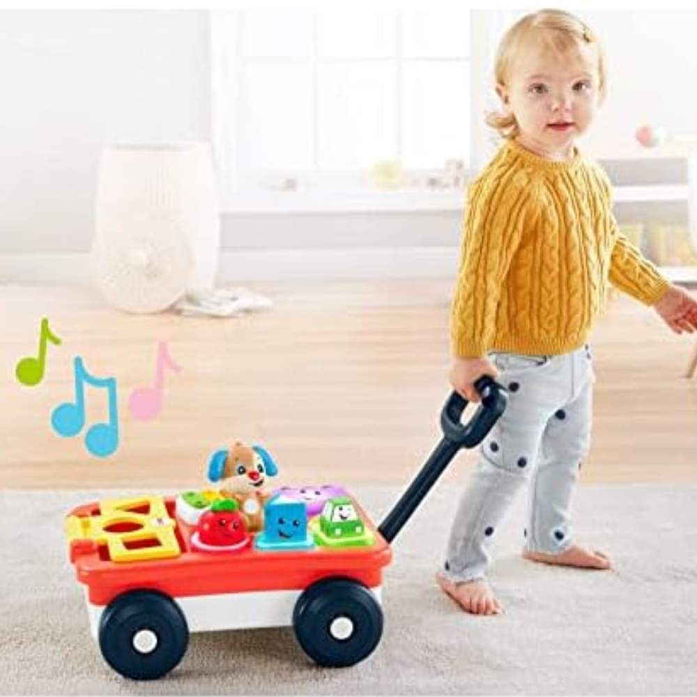 GLK15 Fisher-Price Laugh & Learn Pull & Play Learning Wagon thumbnail