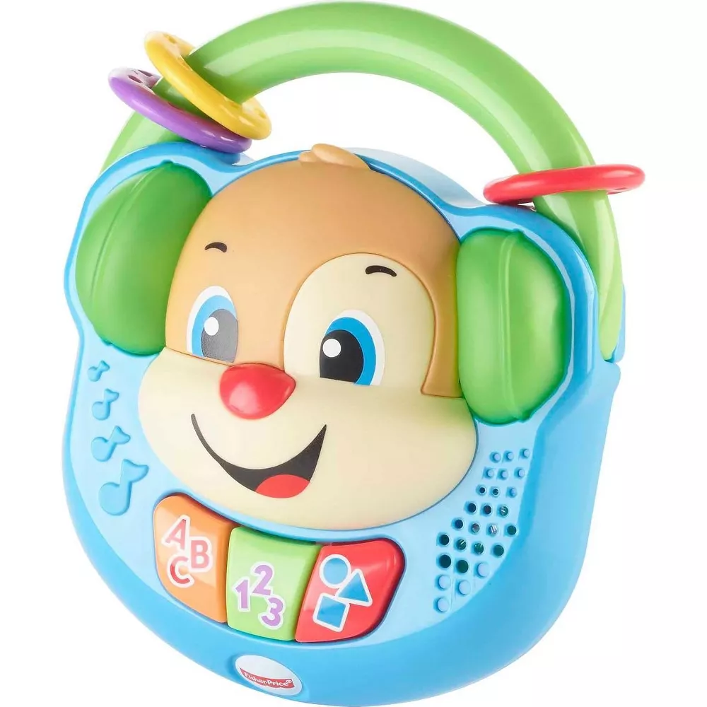 Fisher-Price Baby & Toddler Toy Laugh & Learn Sing & Music Player Pretend Radio. Promotes developmental skills through playful songs and phrases, turning learning into a fun and engaging experience for babies and toddlers. FGW16 thumbnail