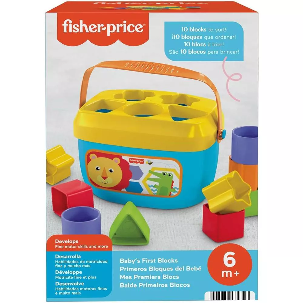 Baby's First Blocks - Infant Toy by Fisher Price FGP10 thumbnail