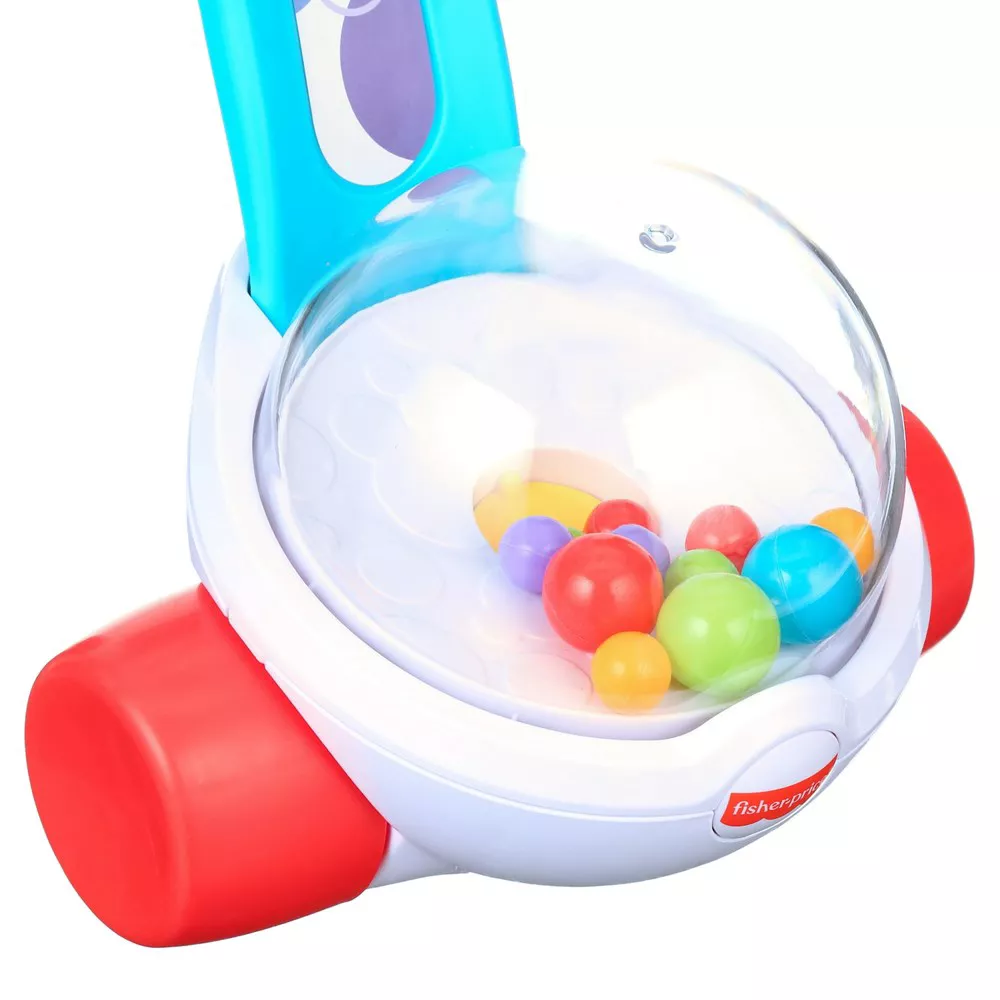 Fisher-Price Classic Corn Popper Walk & Push Toy Blue CMY-10 thumbnail