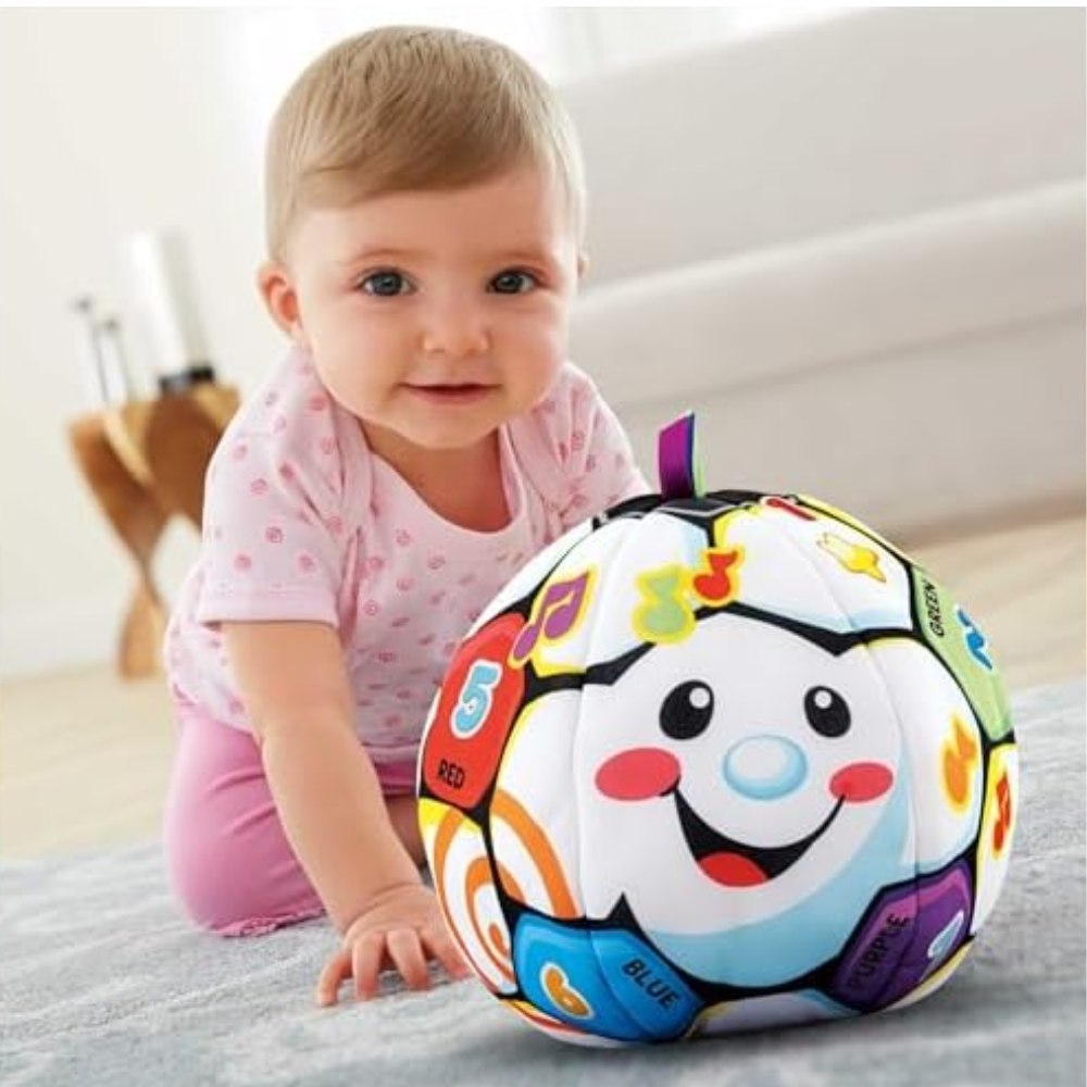 Fisher-Price Laugh & Learn Singin' Soccer Ball BHJ28 thumbnail