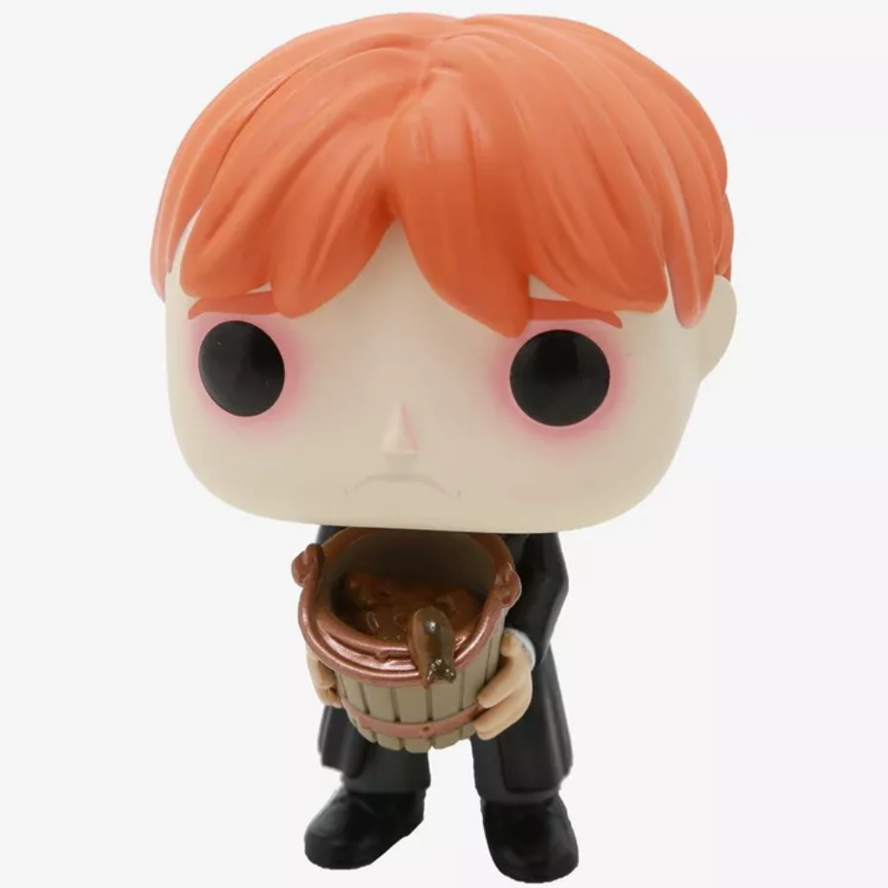 Funko Pop! Harry Potter Ron Puking Slugs with Bucket F-48066 thumbnail