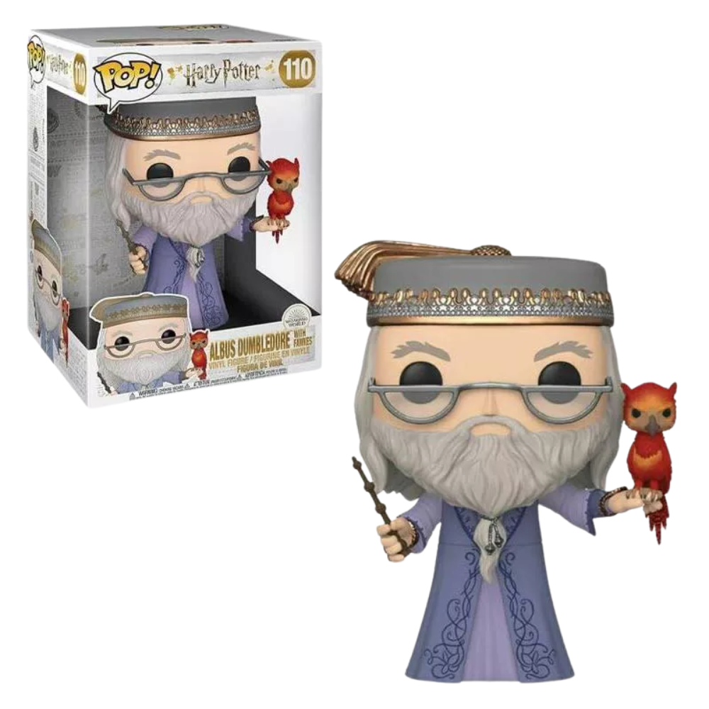 Funko Pop Albus Dumbledore with Fawkes 10 inch F-48038 thumbnail