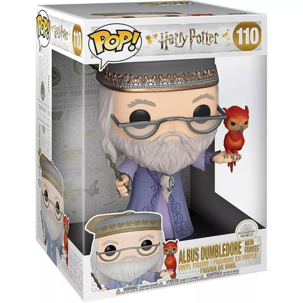 Funko Pop Albus Dumbledore with Fawkes 10 inch F-48038 thumbnail