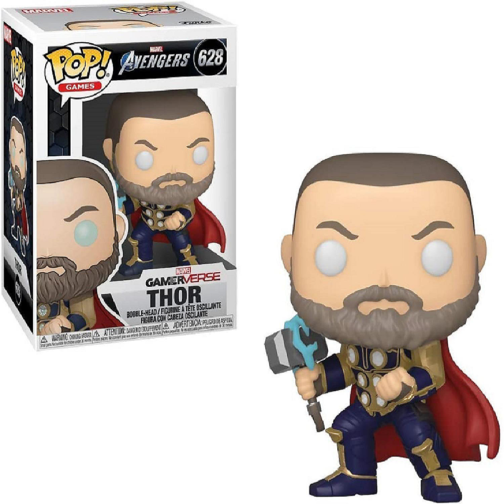 Funko POP Marvel: Avengers Game-Thor (Stark Tech Suit)  F-47758 thumbnail