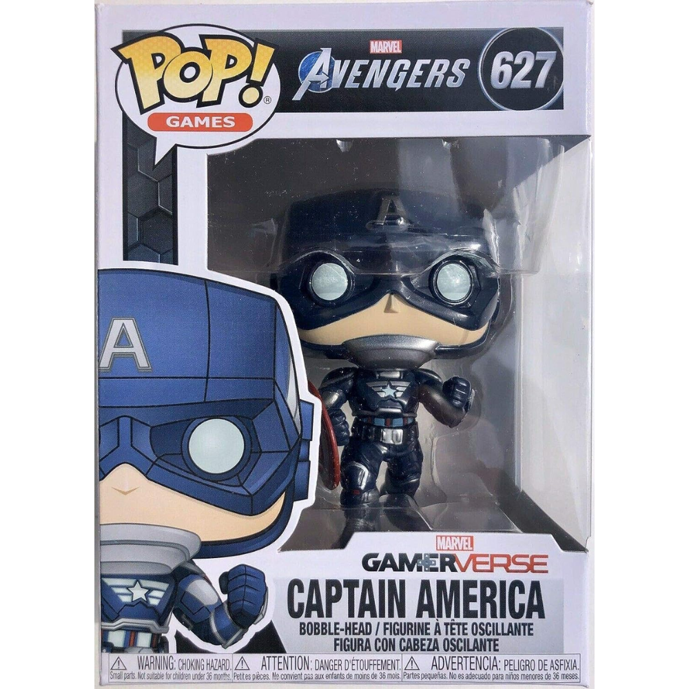 Funko Pop! Marvel: Avengers Game - Captain America F-47757 thumbnail