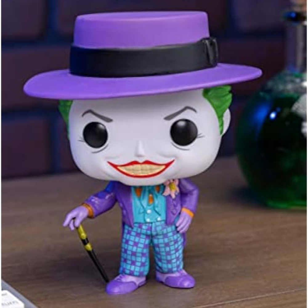 Funko Pop! Heroes Batman 1989-Joker with Hat F-47709 thumbnail