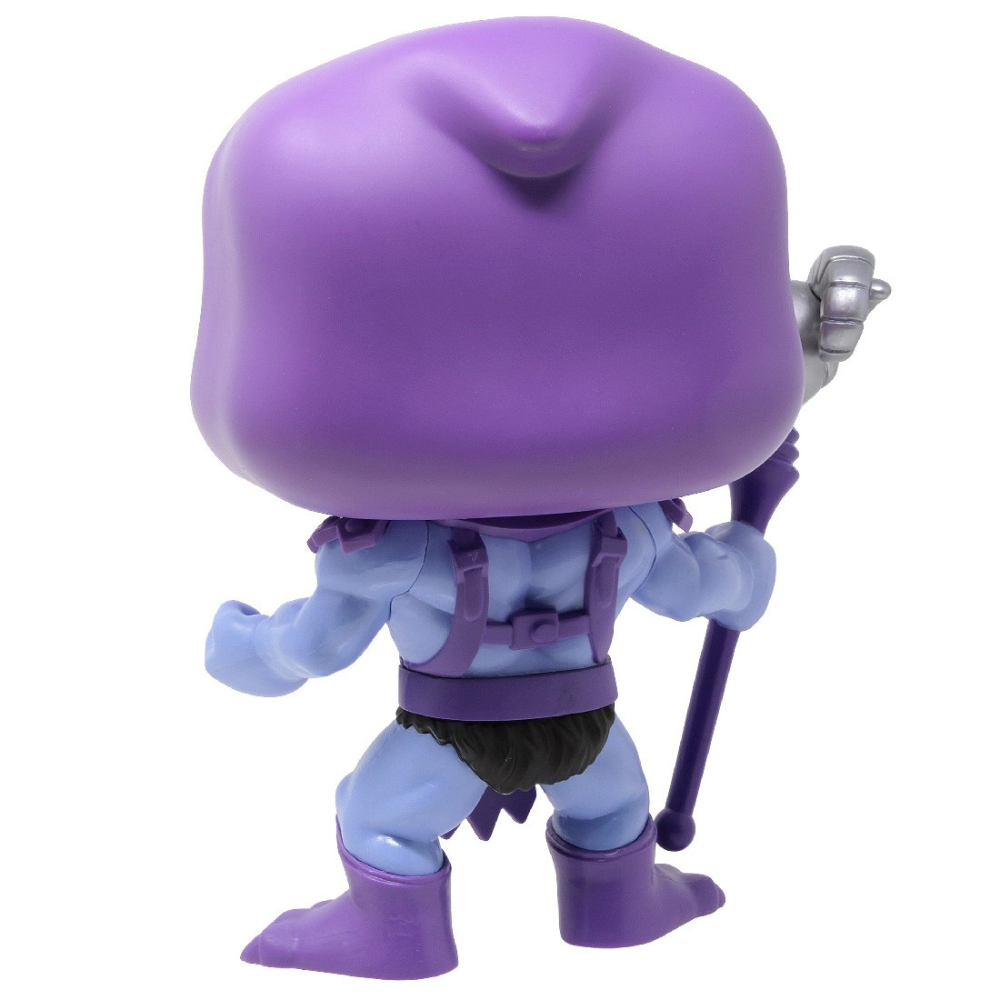 Funko Pop! Animation: Masters of The Universe - 10 Inch Skeletor. Standing at an impressive 10 inches tall, this oversized figure captures Skeletor in his iconic, intimidating stance, gripping his trademark Havoc Staff. F-47678 thumbnail