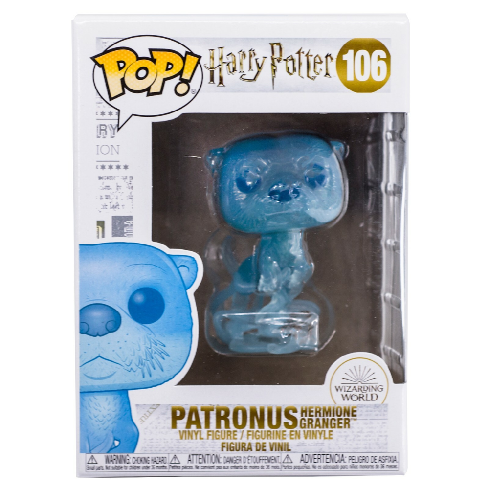 Funko Pop Harry Potter Wizarding World: Patronus Hermione Granger. As part of a special edition lineup, this Funko Pop is a must-own for Harry Potter fans, adding unique value and magical charm to your collection. F-46996 thumbnail