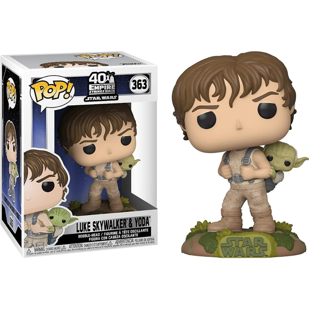 Funko Pop! Star Wars: Star Wars - Training Luke with Yoda F-46768 thumbnail
