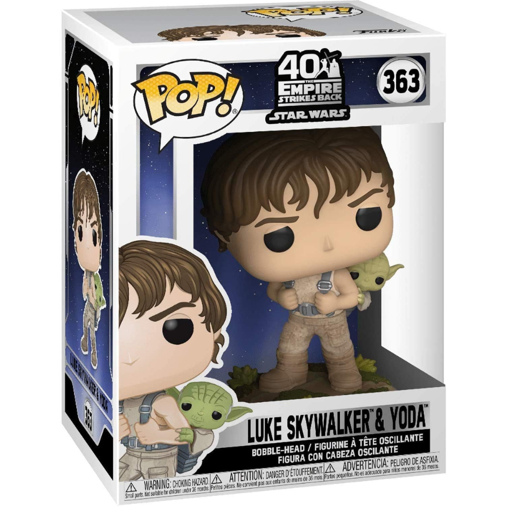 Funko Pop! Star Wars: Star Wars - Training Luke with Yoda F-46768 thumbnail