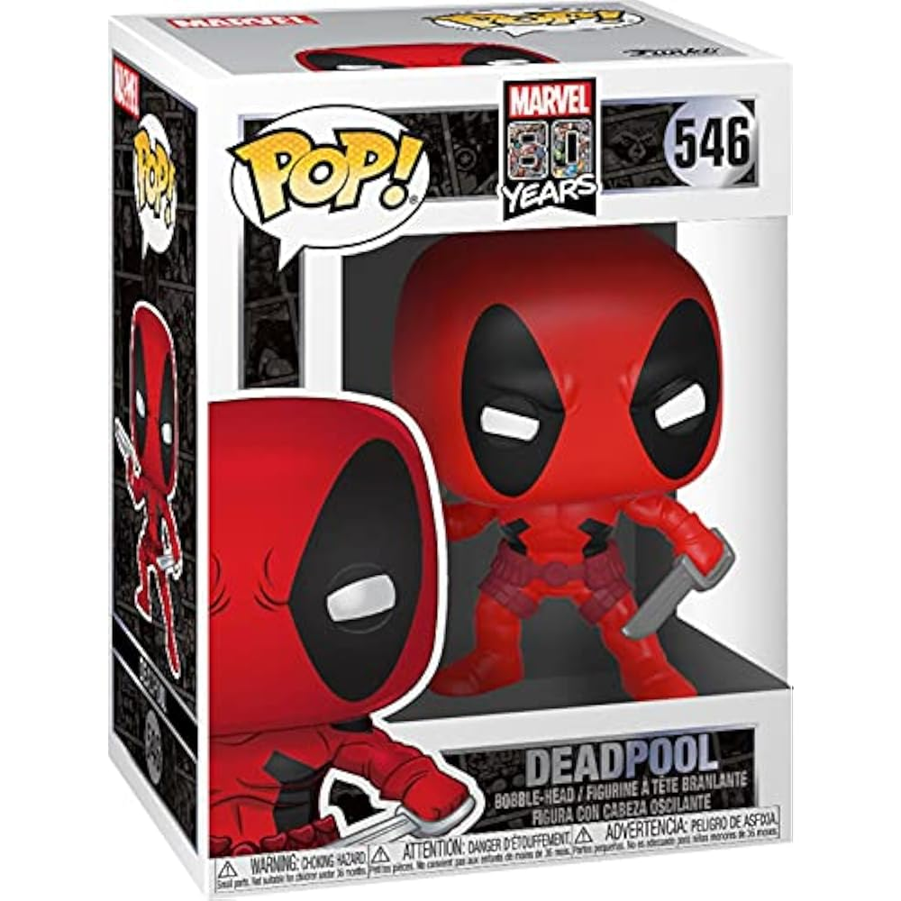 Funko POP! Marvel: 80th - First Appearance: Deadpool  F-44154 thumbnail