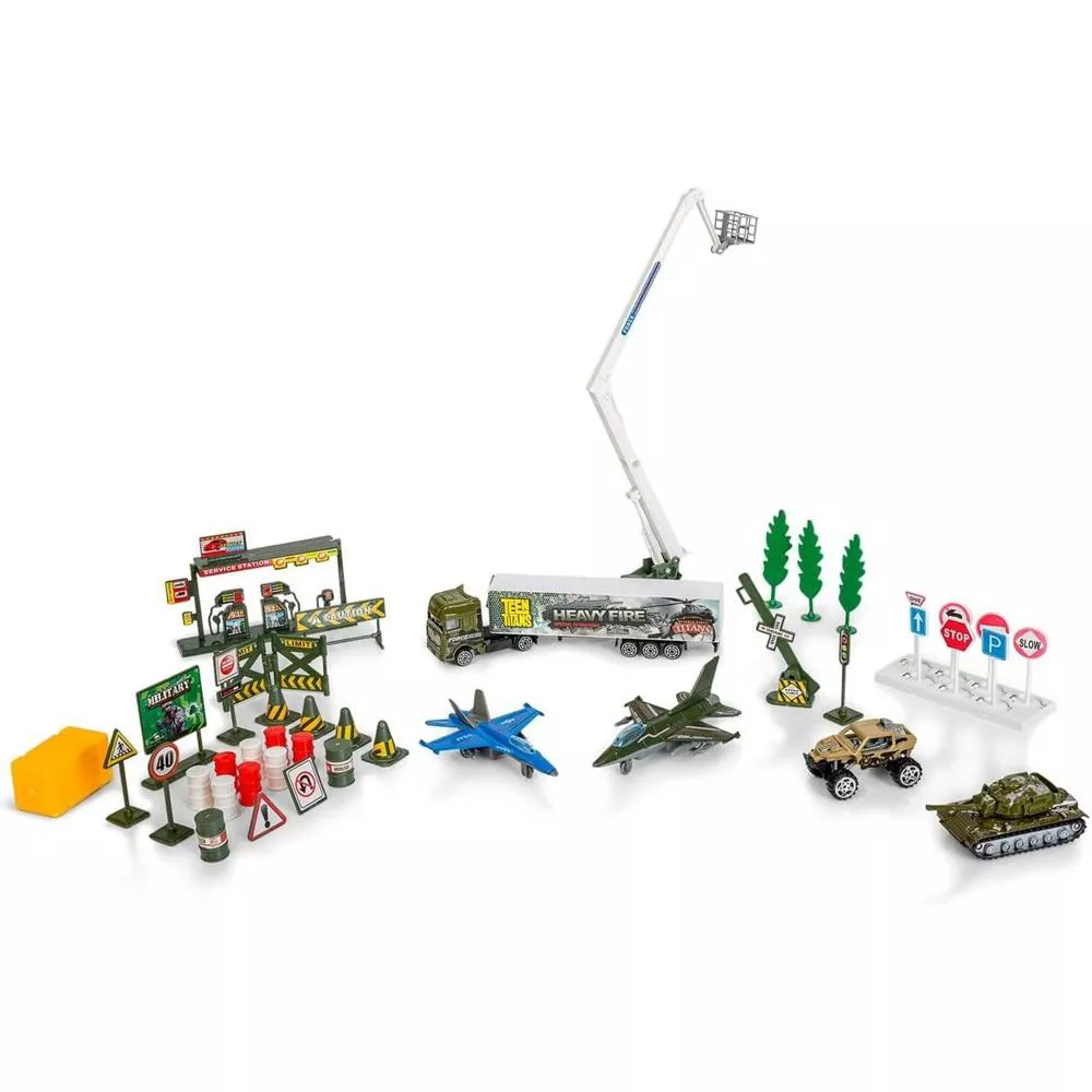 Big-Daddy Die-Cast Metal Heavy Fire Kids Toy Military cars 40+. The Big-Daddy Military Special Operations Set is the ultimate playset for young adventurers who love action-packed, imaginative military play.  BD-BF1084480 thumbnail