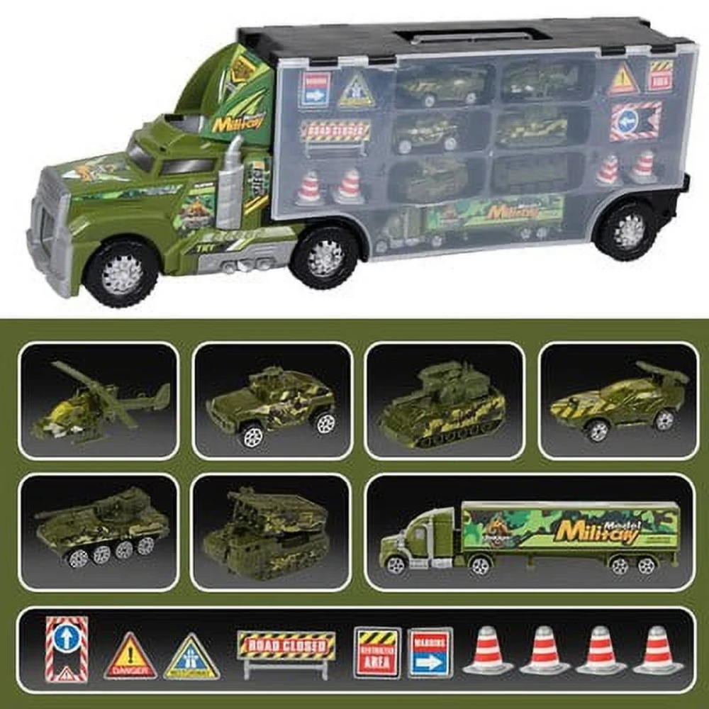 Kids Toy Truck Transport Truck Military Toy Truck BD-SQ80513 thumbnail