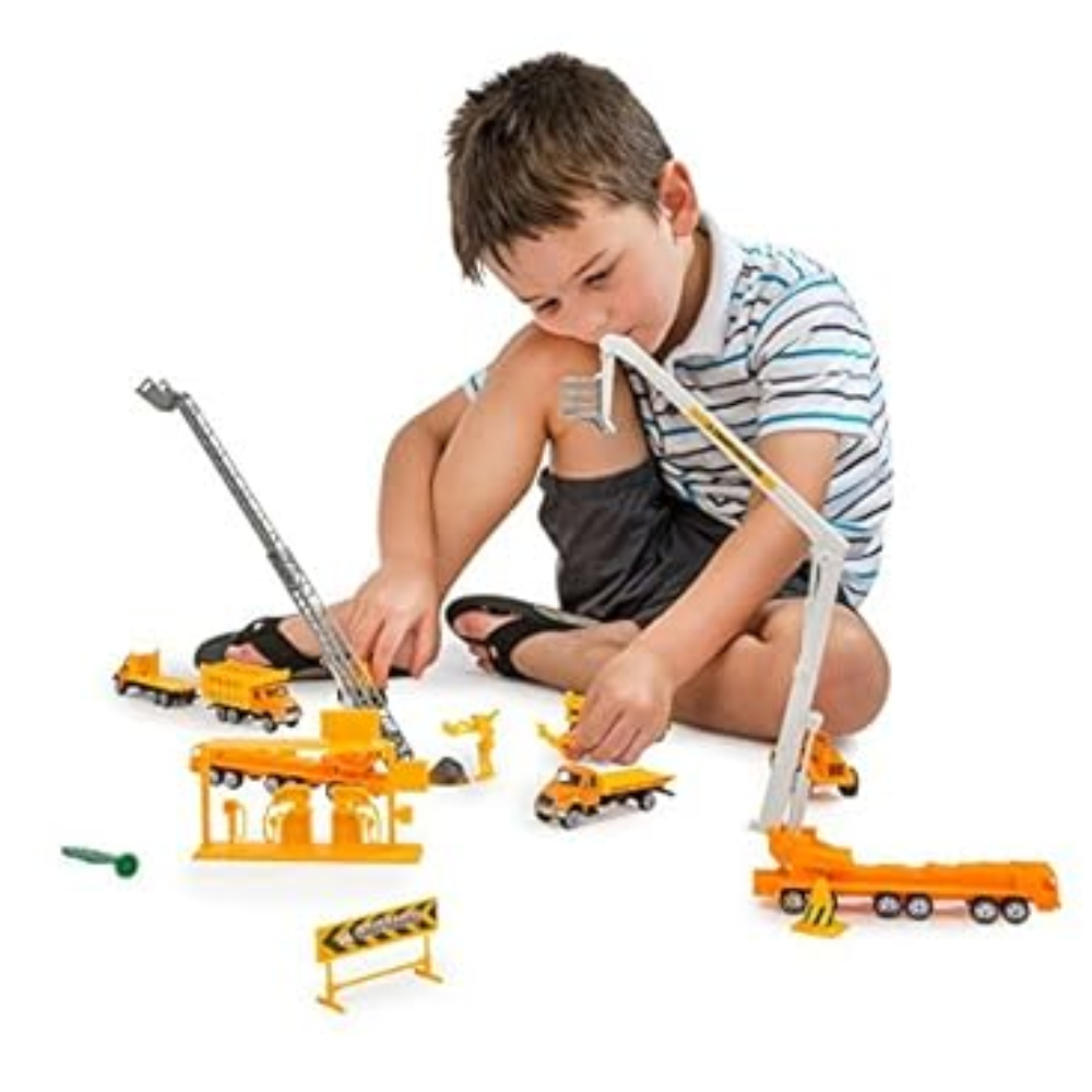 JP5107 Big-Daddy Construction Toy Set Perfect Kids Construction Play Set With 40+ Pieces thumbnail
