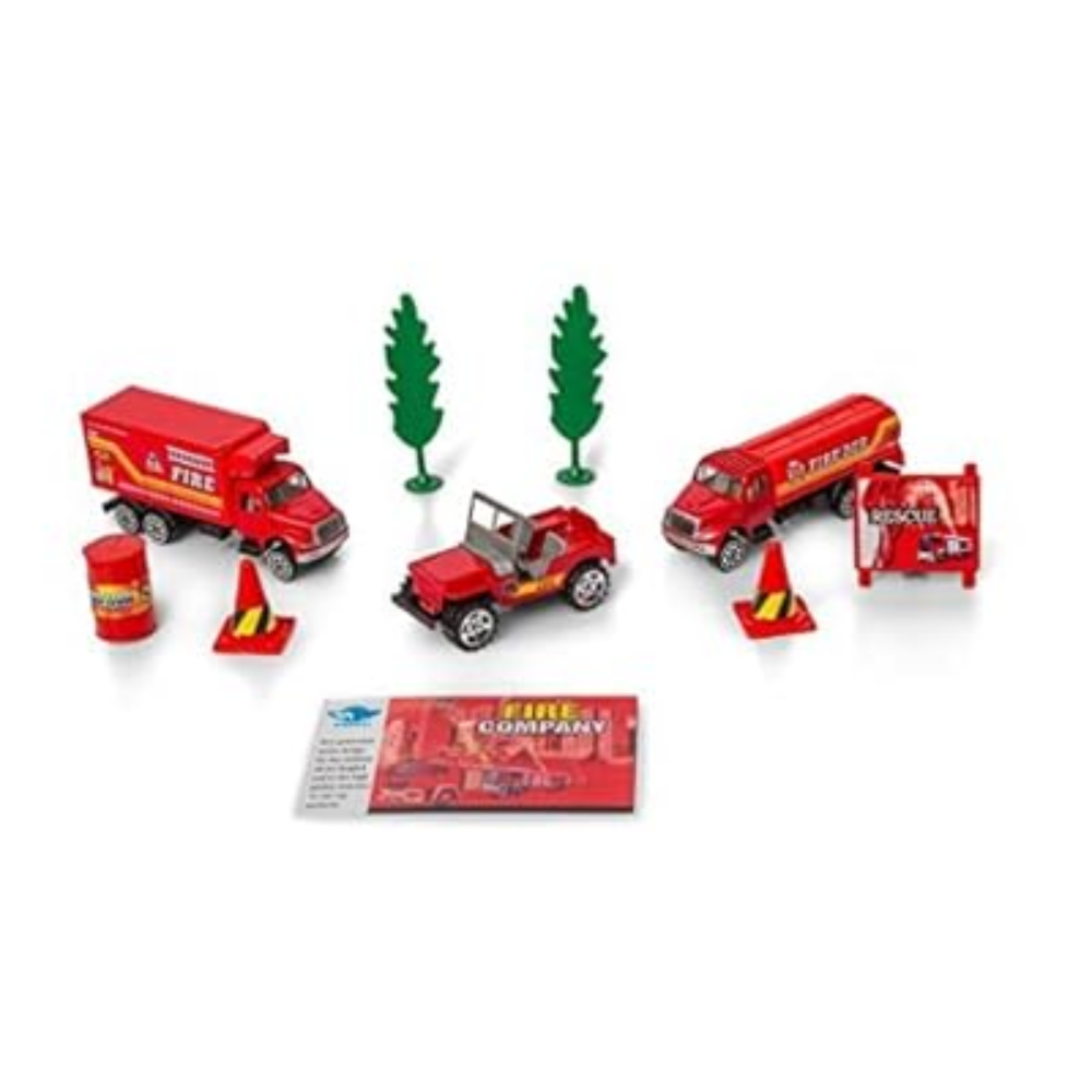 JP3103 Big-Daddy Fire Rescue Toy Play Set 10+ thumbnail