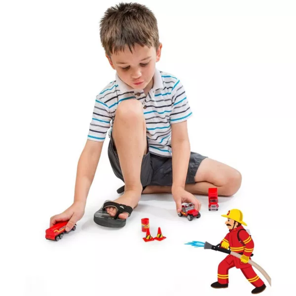 JP3103 Big-Daddy Fire Rescue Toy Play Set 10+ thumbnail