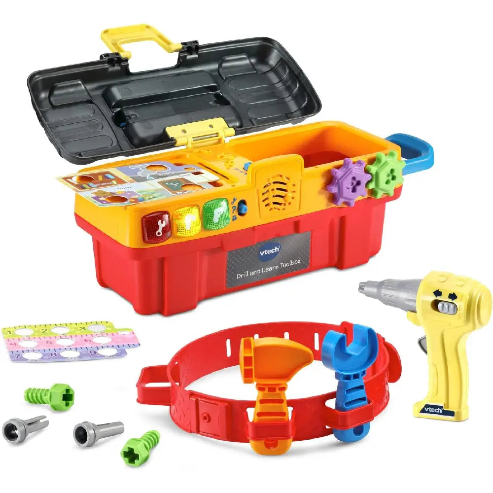 VTech Drill & Learn Toolbox Pro 80-550900 thumbnail
