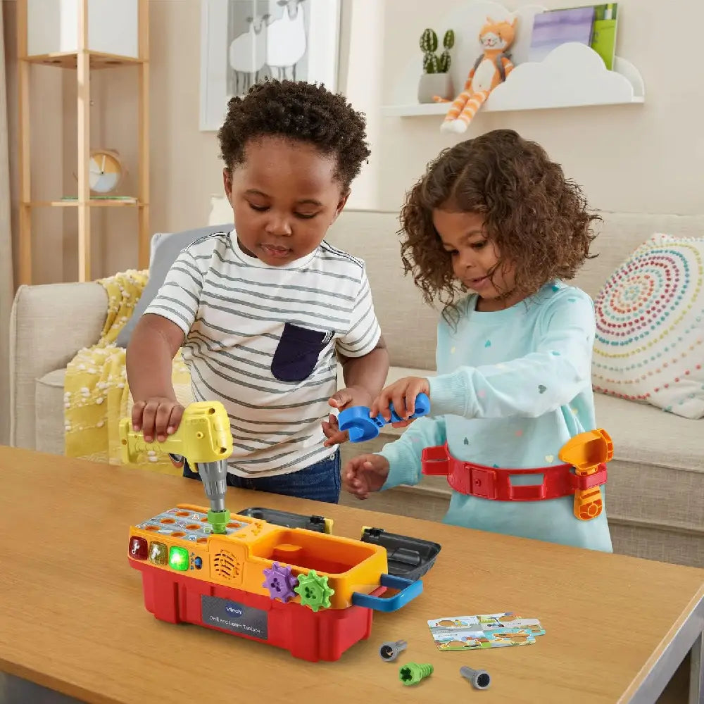 VTech Drill & Learn Toolbox Pro 80-550900 thumbnail