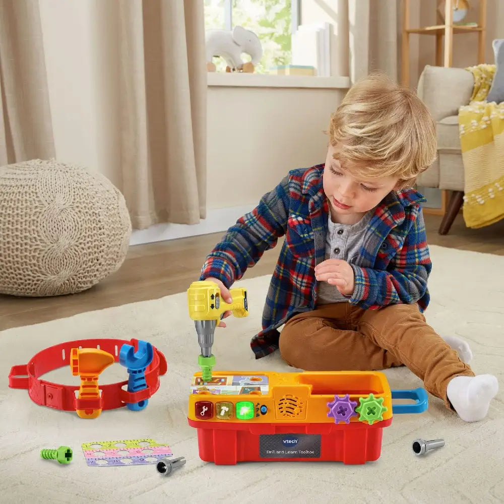 VTech Drill & Learn Toolbox Pro 80-550900 thumbnail