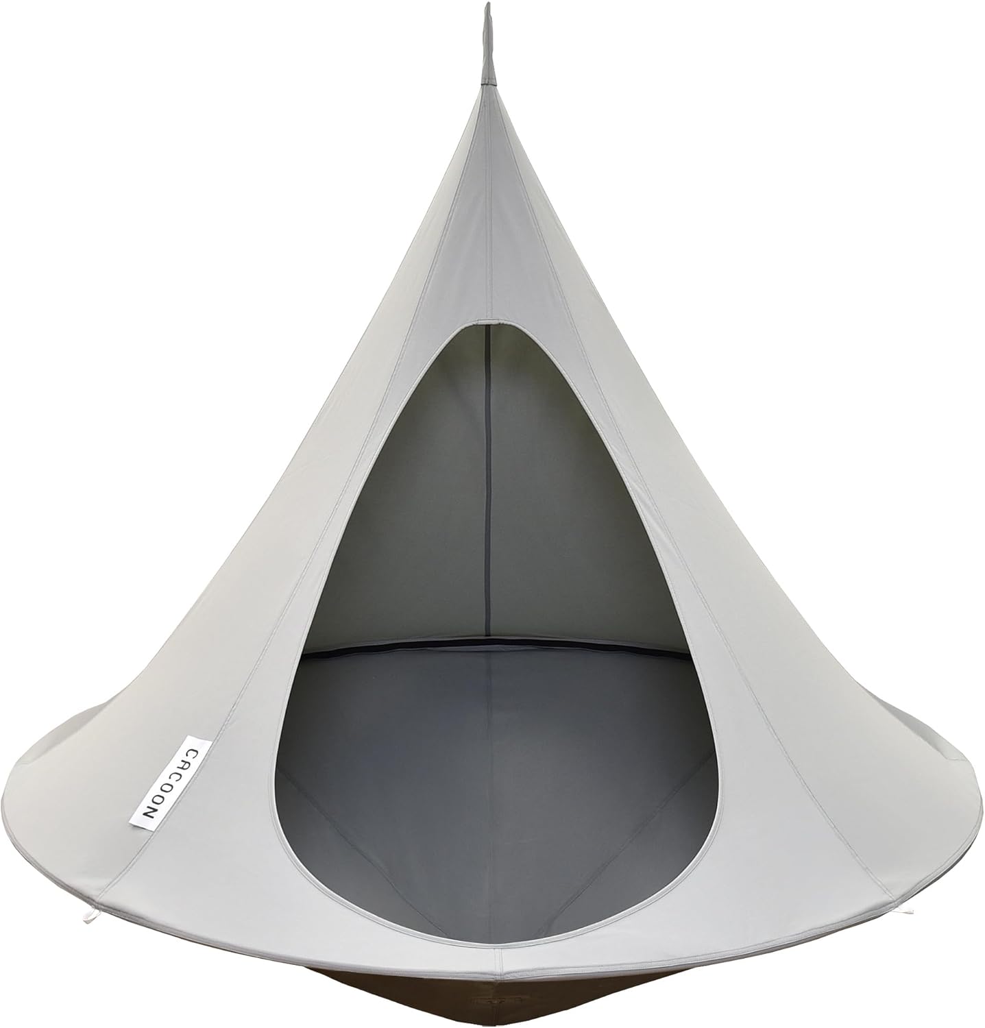 Vivere Double Cacoon with Hanging Kit – Outdoor/Indoor Hanging Pod Chair for Relaxation thumbnail